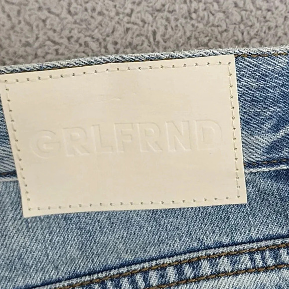 GRLFRND x Revolve The Bella Low Rise Boyfriend Baggy Jeans 27 Distressed 27CT - Picture 10 of 11